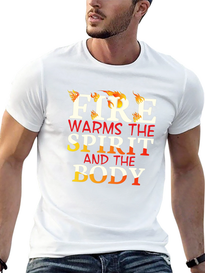 Fire Warms the Spirit Graphic Tee