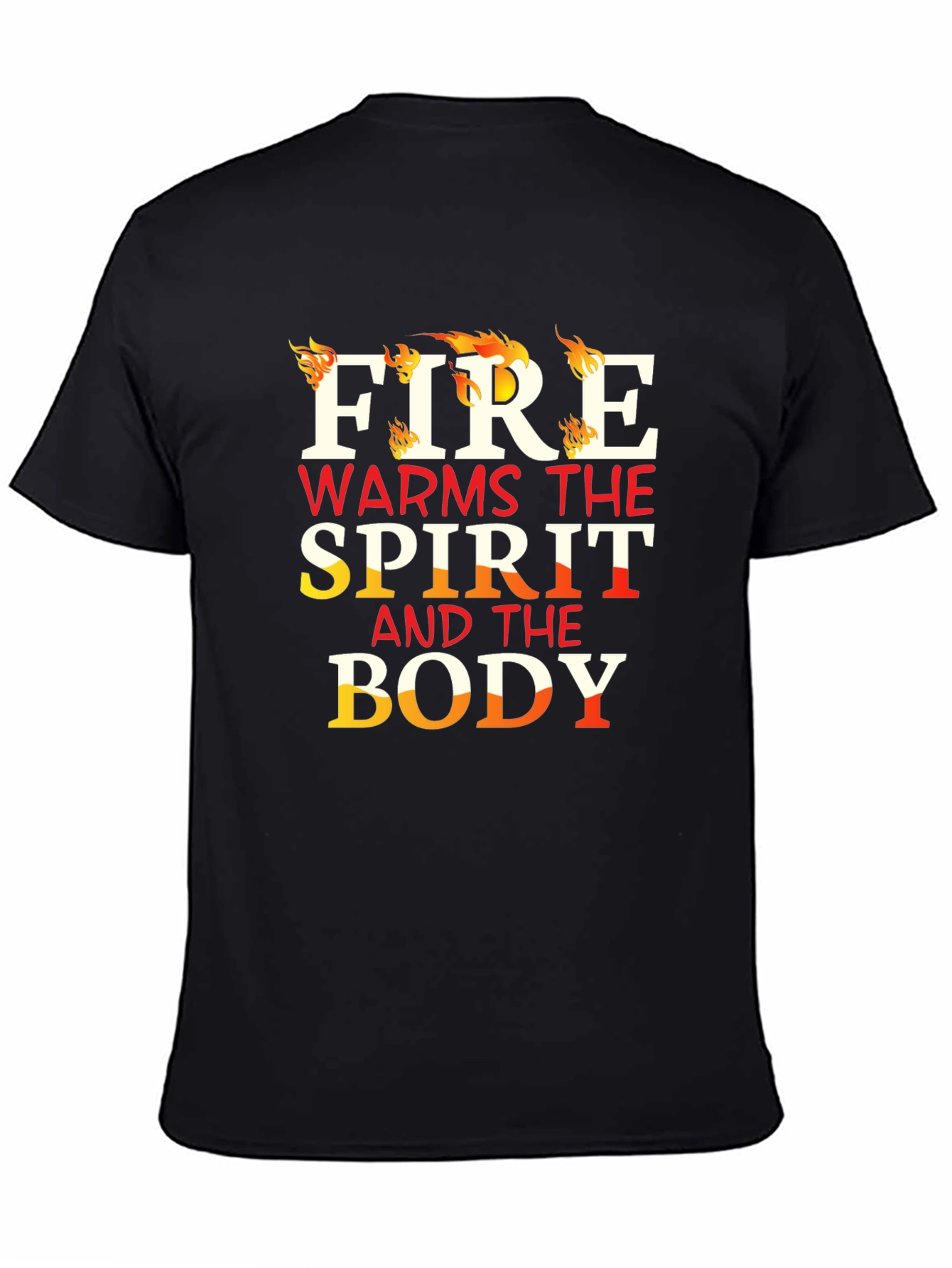 Fire Warms the Spirit Graphic Tee