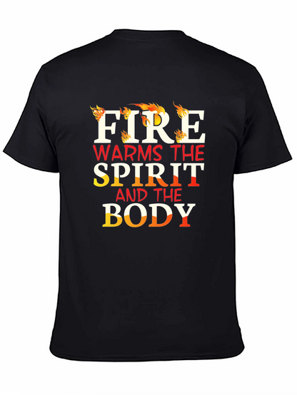 Fire Warms the Spirit Graphic Tee