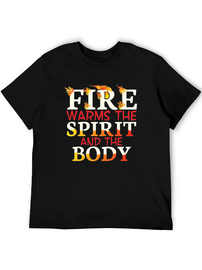 Fire Warms the Spirit Graphic Tee