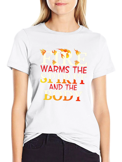 Fire Warms the Spirit Graphic Tee