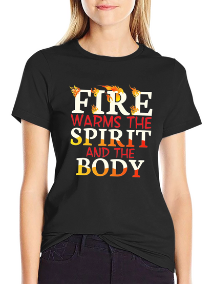 Fire Warms the Spirit Graphic Tee