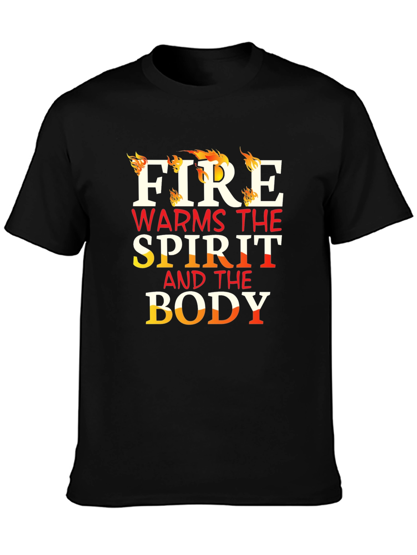 Fire Warms the Spirit Graphic Tee