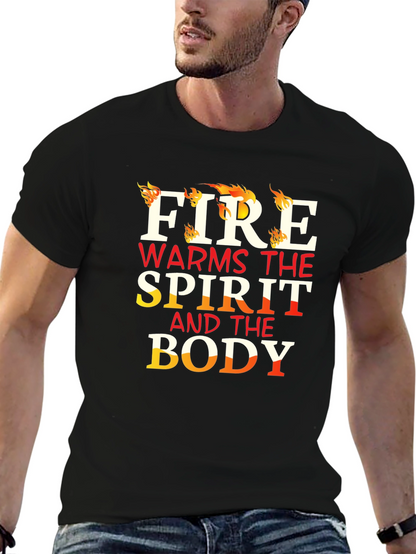 Fire Warms the Spirit Graphic Tee