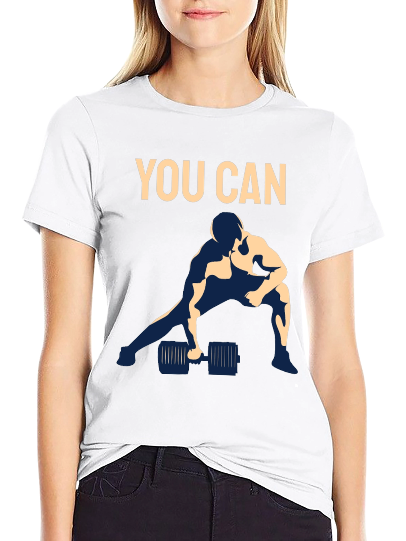 Motivational You Can Gym Workout T-Shirt