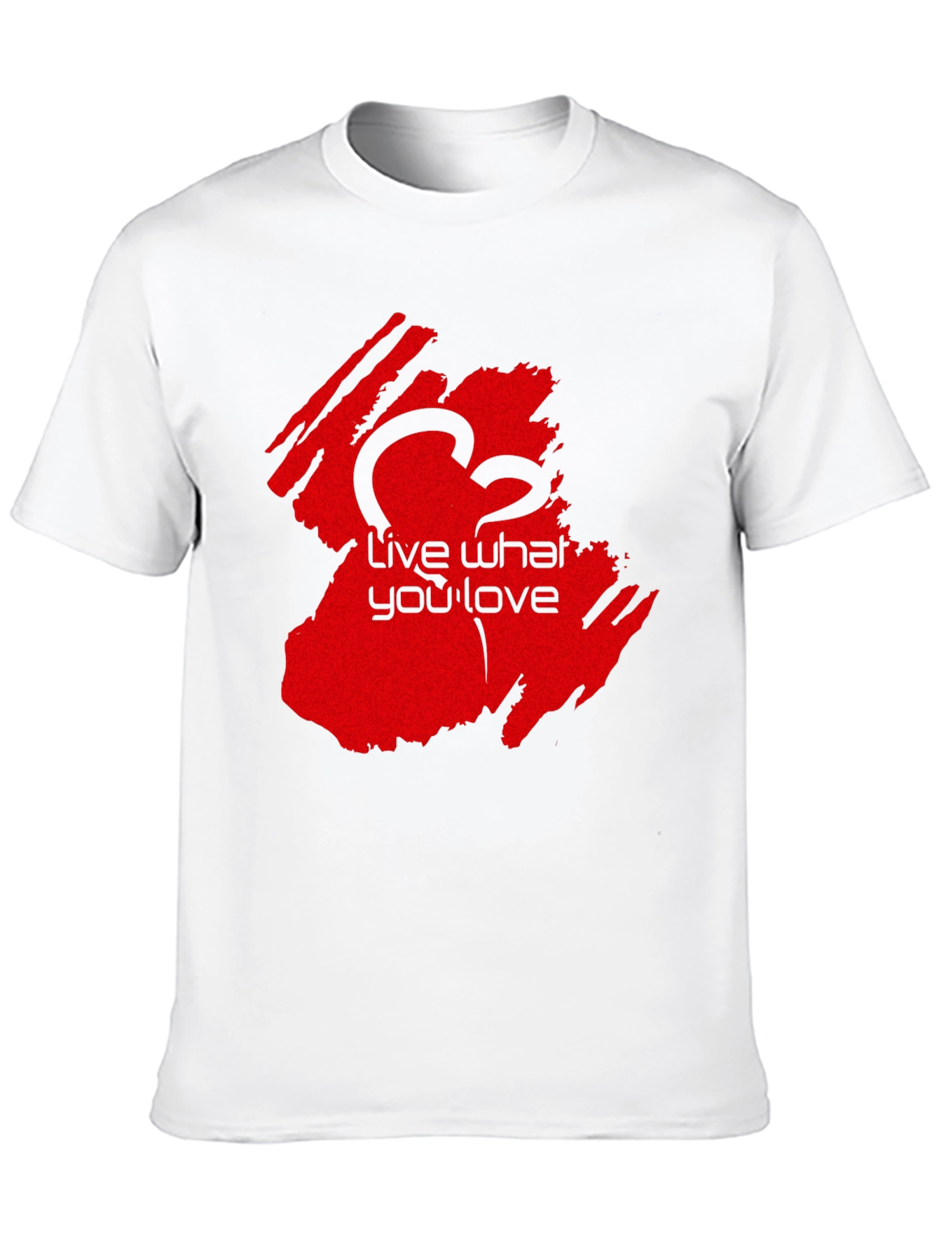 Live What You Love Black T-Shirt - Casual Wear