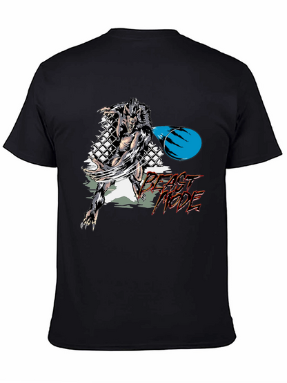 Beast Mode Graphic T-Shirt - Black