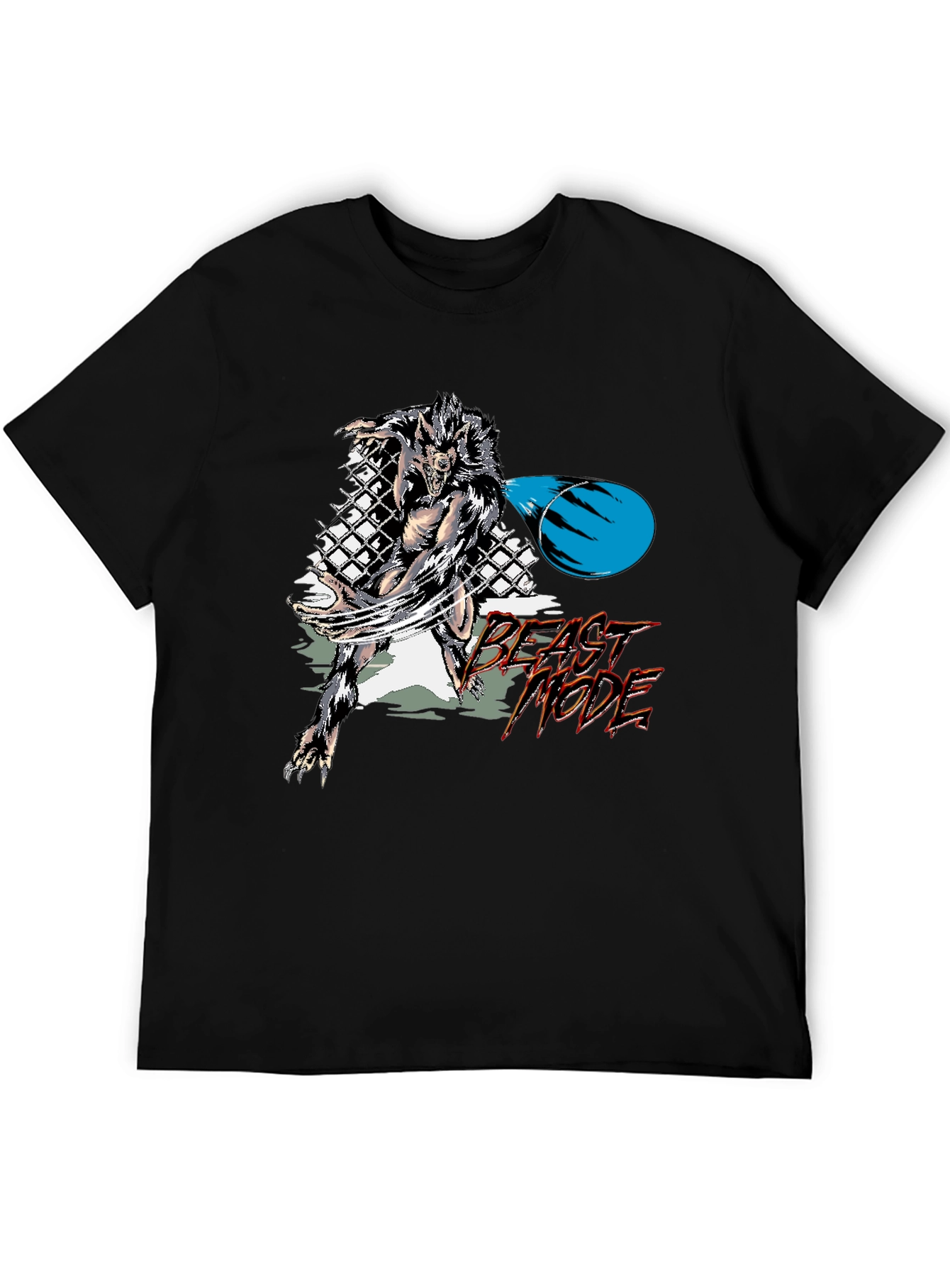 Beast Mode Graphic T-Shirt - Black