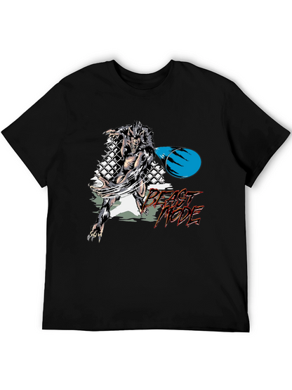 Beast Mode Graphic T-Shirt - Black