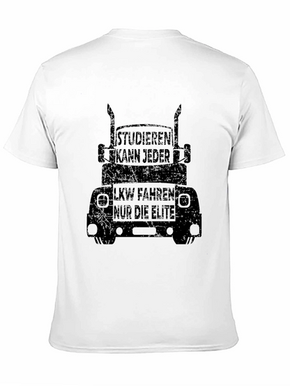 Distressed Trucker T-Shirt