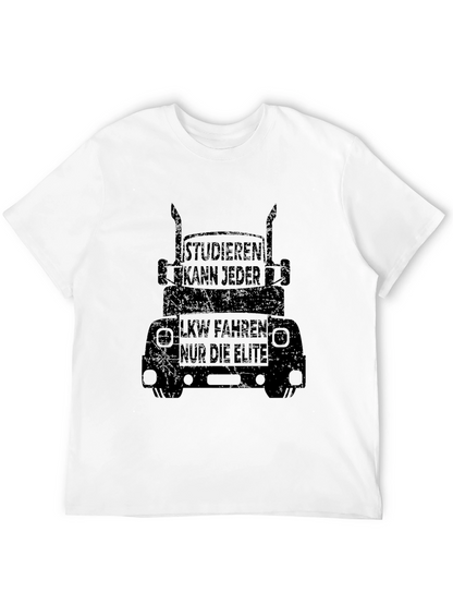Distressed Trucker T-Shirt
