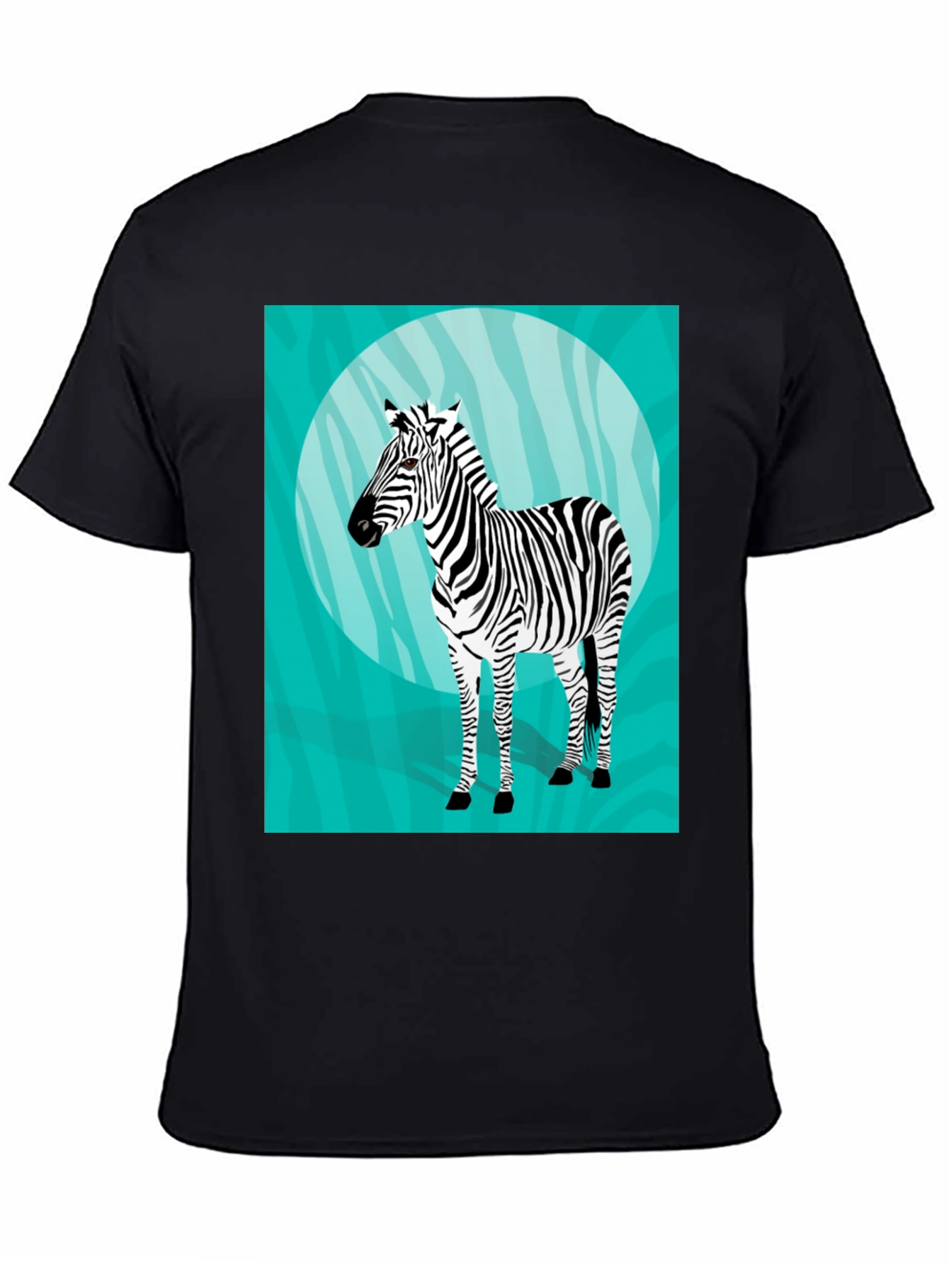 Zebra Graphic T-Shirt - Unique Animal Print Tee
