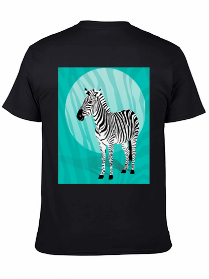 Zebra Graphic T-Shirt - Unique Animal Print Tee