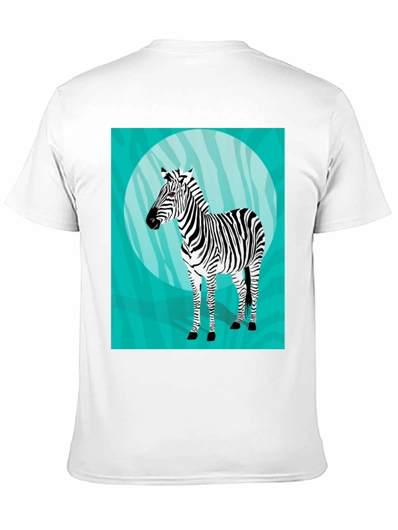 Zebra Graphic T-Shirt - Unique Animal Print Tee