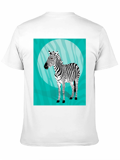 Zebra Graphic T-Shirt - Unique Animal Print Tee