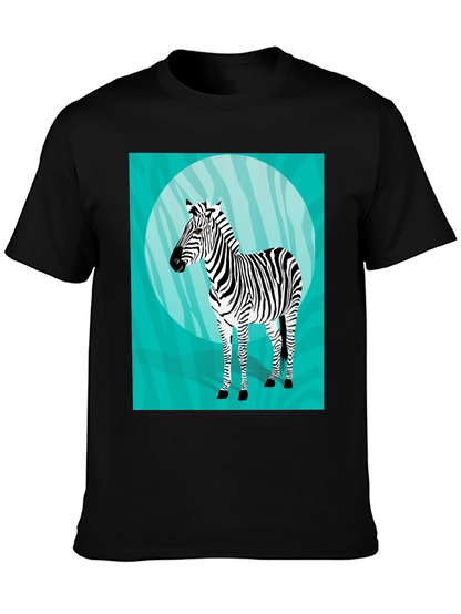 Zebra Graphic T-Shirt - Unique Animal Print Tee