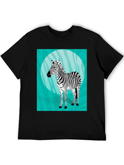 Zebra Graphic T-Shirt - Unique Animal Print Tee