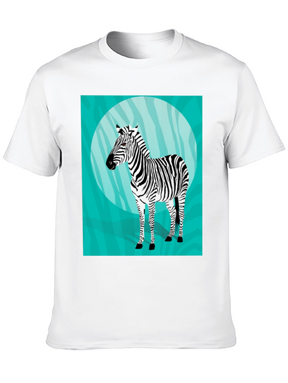 Zebra Graphic T-Shirt - Unique Animal Print Tee