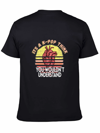 K-Pop Heart Graphic Tee - You Wouldnt Understand