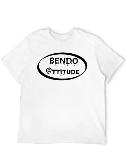 Bendo @ttitude Black Graphic Tee - Stylish Casual Wear