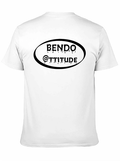 Bendo @ttitude Black Graphic Tee - Stylish Casual Wear