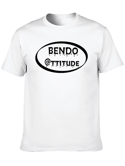 Bendo @ttitude Black Graphic Tee - Stylish Casual Wear