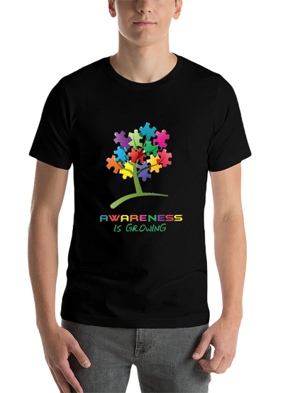Autism Awareness Puzzle Tree T-Shirt