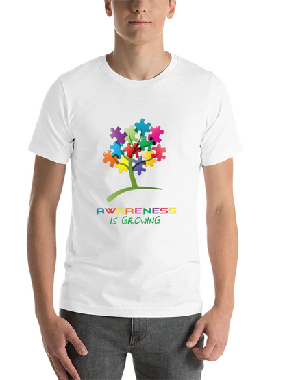 Autism Awareness Puzzle Tree T-Shirt