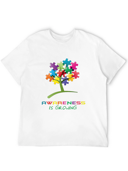 Autism Awareness Puzzle Tree T-Shirt