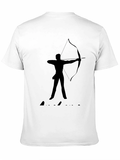 Archery Silhouette Black T-Shirt