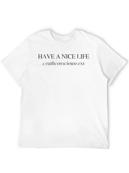 Have a Nice Life Deathconsciousness Black T-Shirt