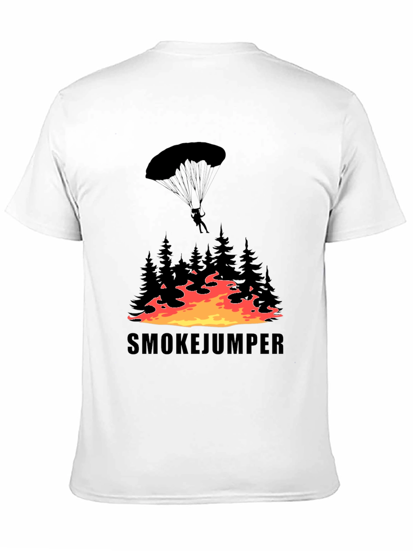 Smokejumper Graphic T-Shirt - Forest Firefighter