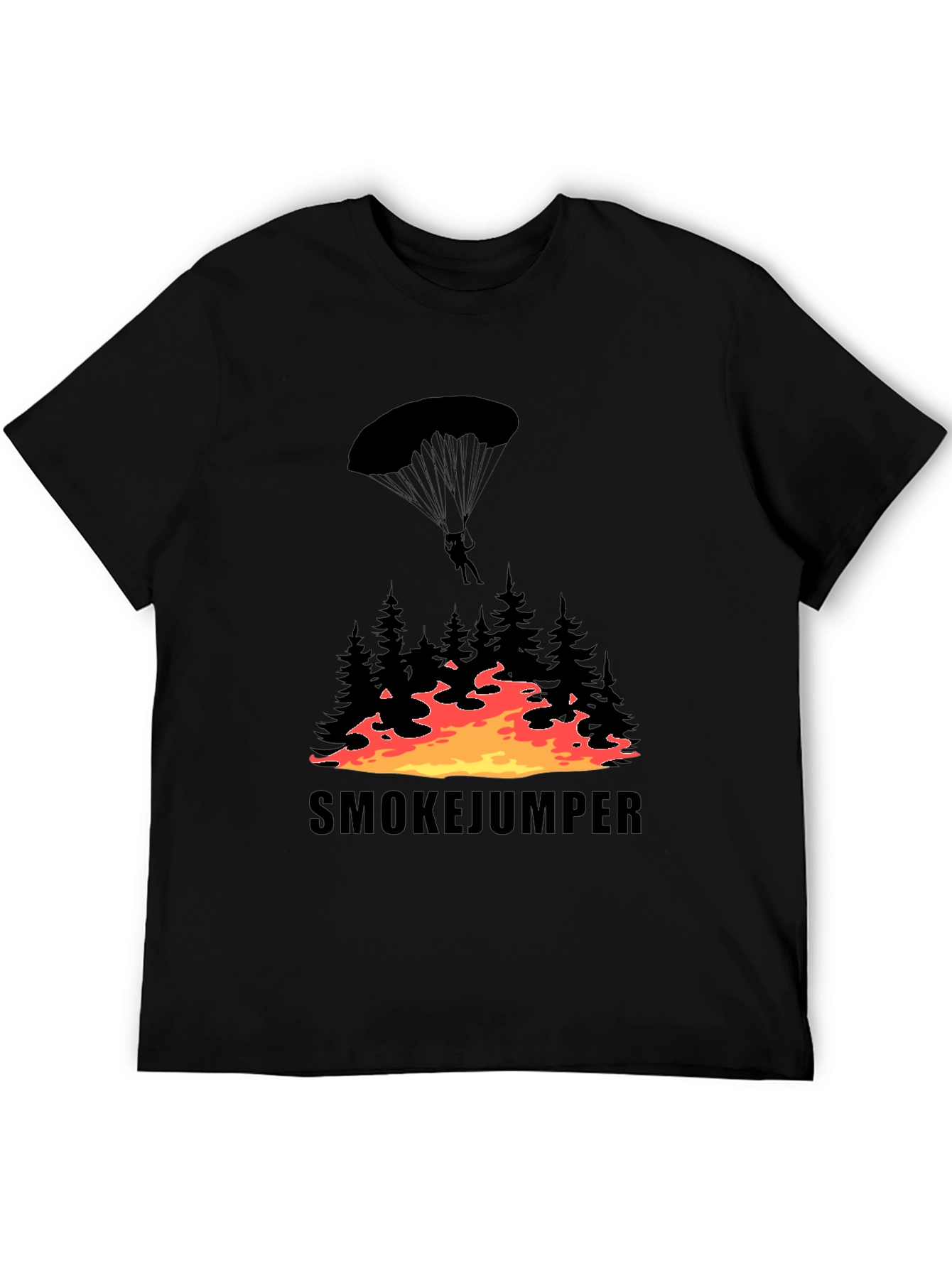 Smokejumper Graphic T-Shirt - Forest Firefighter