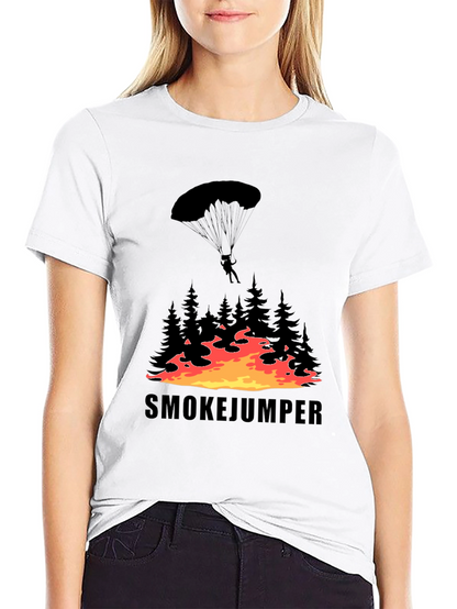 Smokejumper Graphic T-Shirt - Forest Firefighter