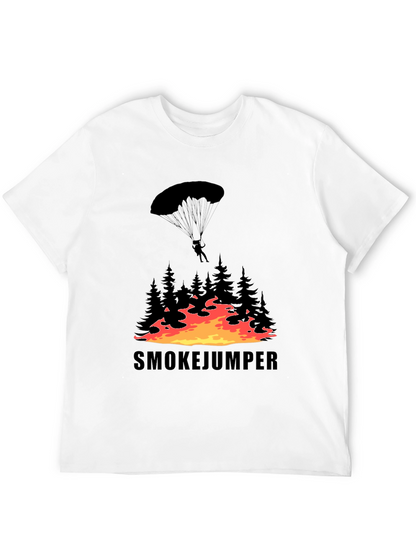 Smokejumper Graphic T-Shirt - Forest Firefighter