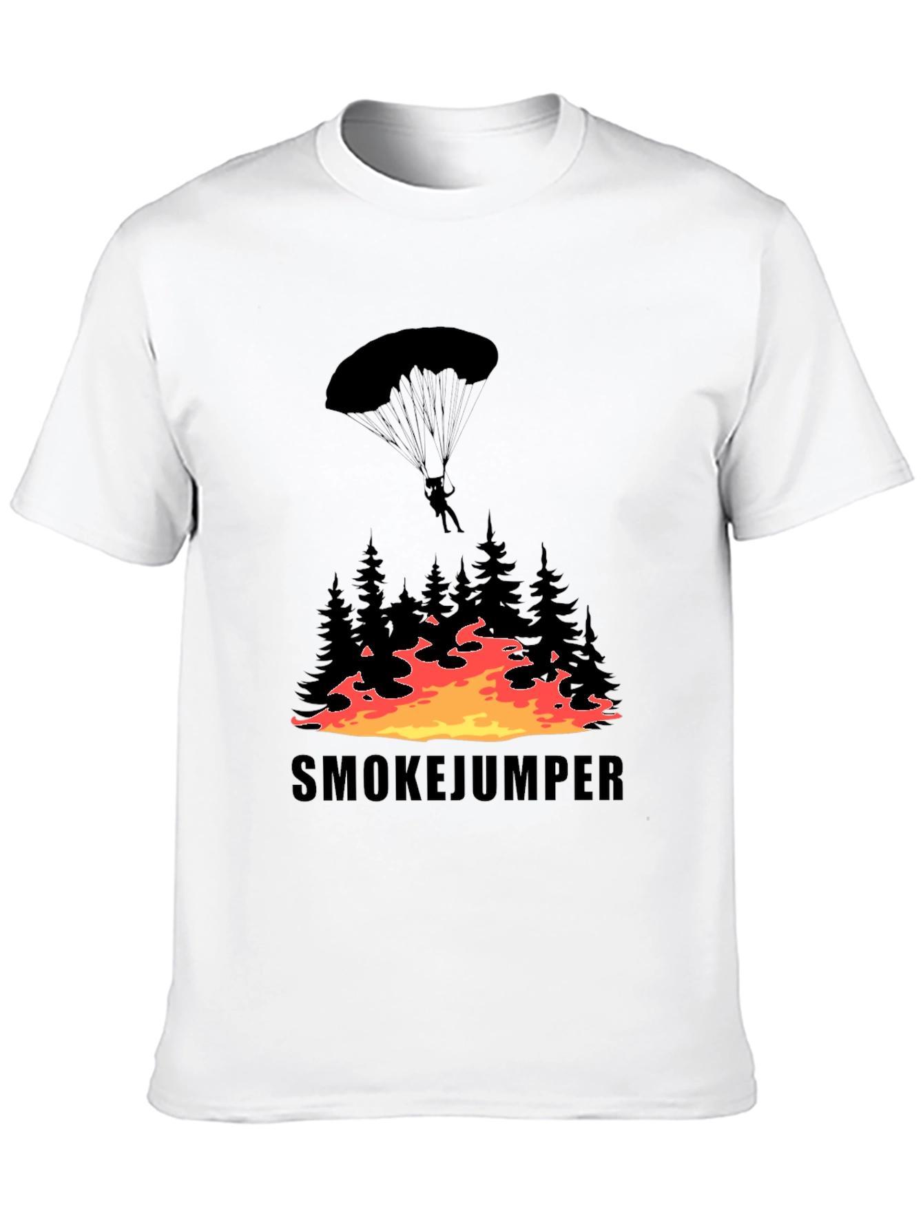 Smokejumper Graphic T-Shirt - Forest Firefighter
