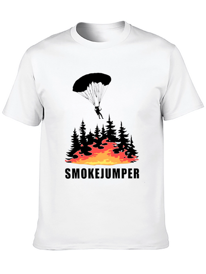 Smokejumper Graphic T-Shirt - Forest Firefighter