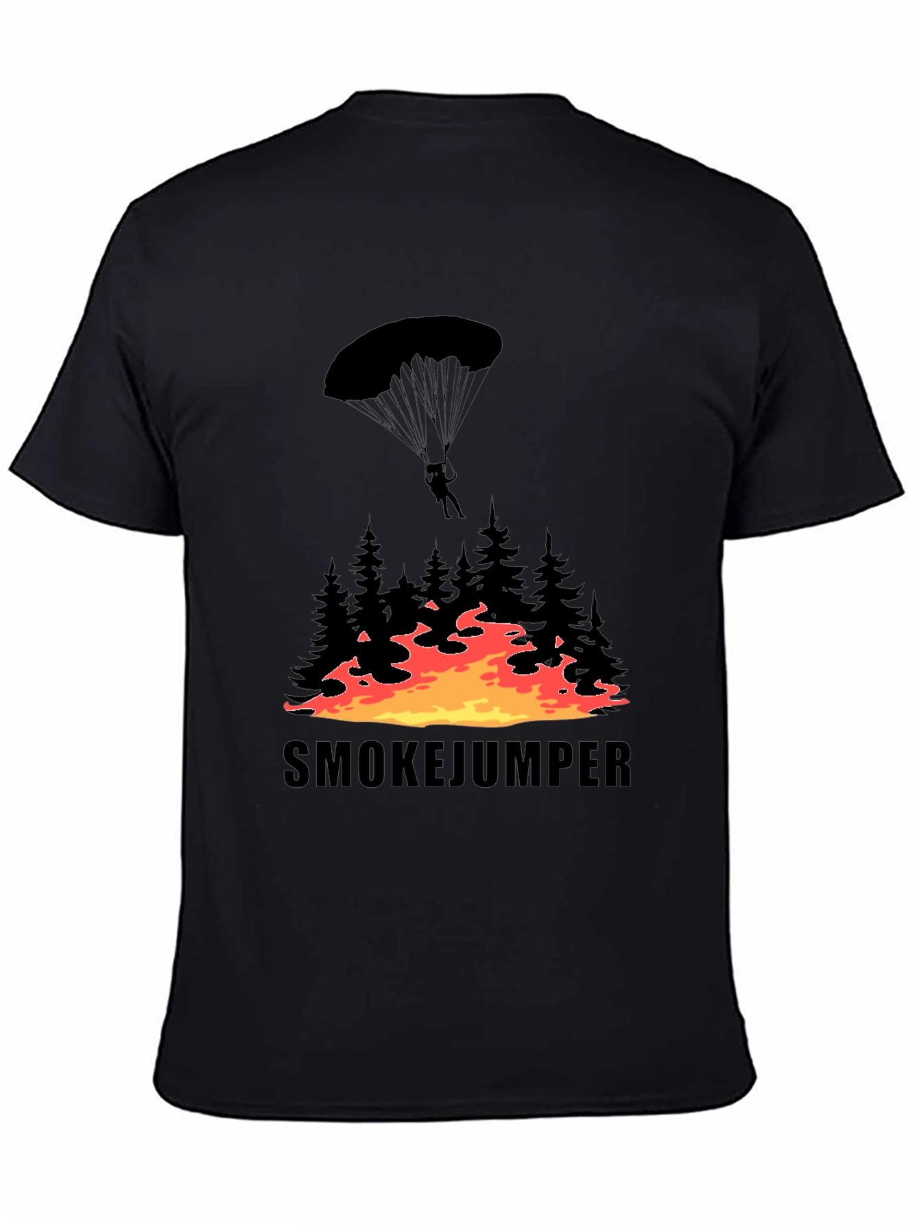 Smokejumper Graphic T-Shirt - Forest Firefighter