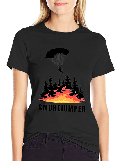 Smokejumper Graphic T-Shirt - Forest Firefighter