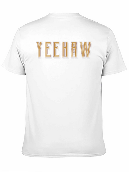 Yeehaw Graphic Tee - Western Style Black T-Shirt