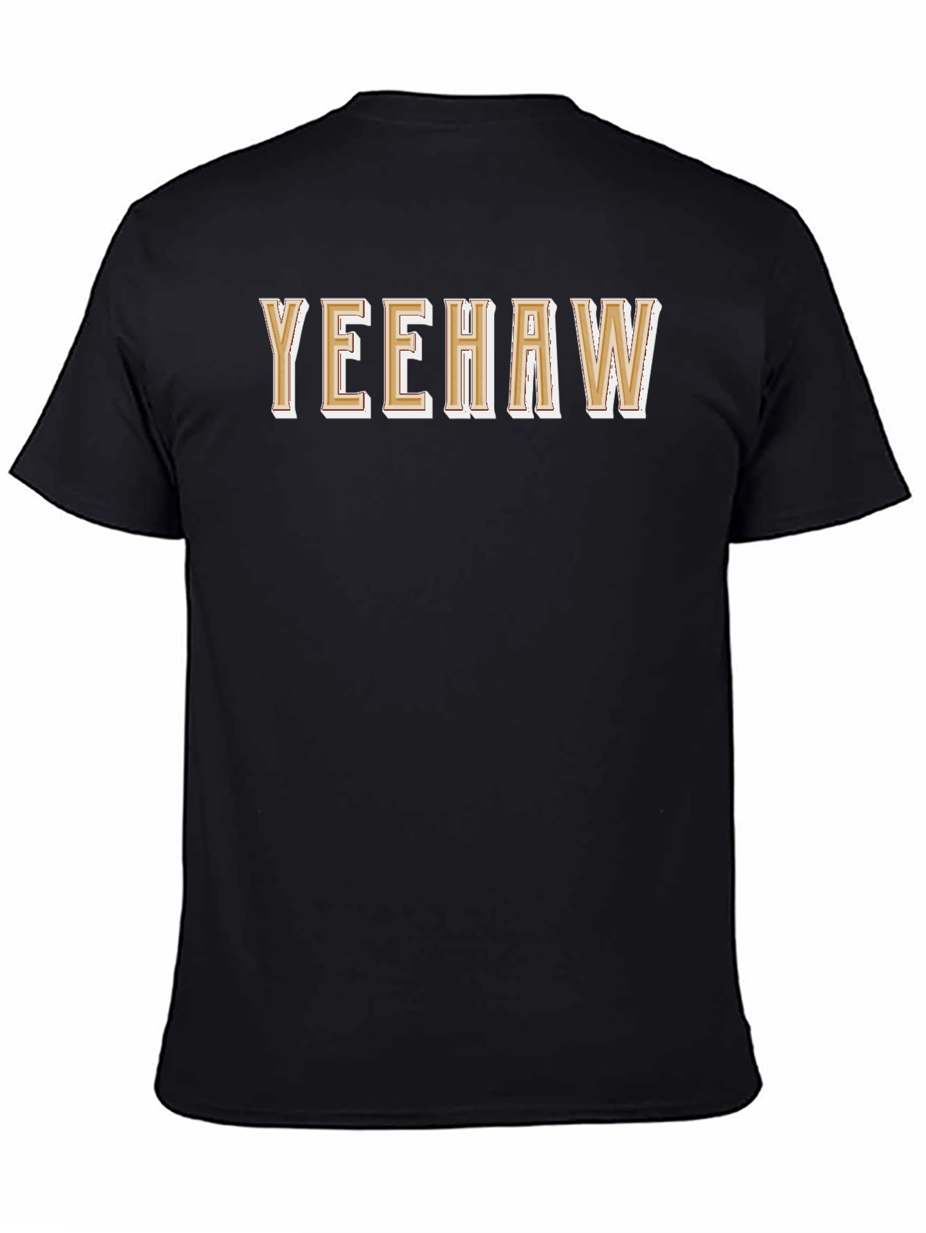 Yeehaw Graphic Tee - Western Style Black T-Shirt