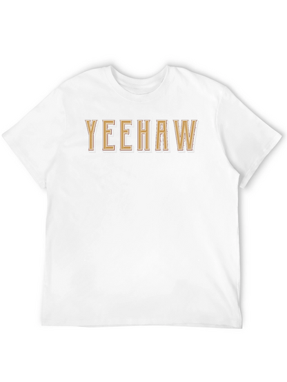 Yeehaw Graphic Tee - Western Style Black T-Shirt