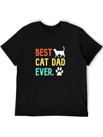 Best Cat Dad Ever T-Shirt