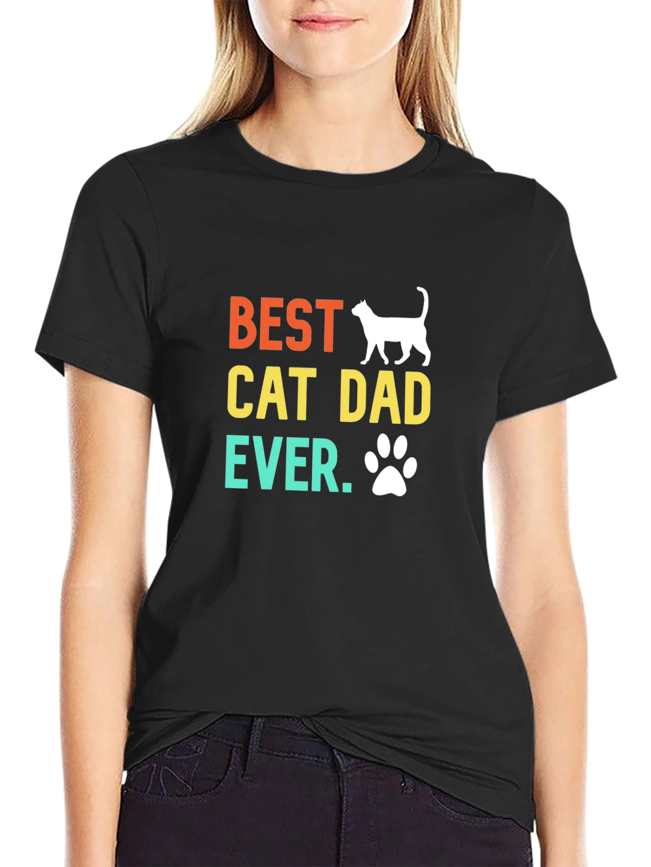 Best Cat Dad Ever T-Shirt
