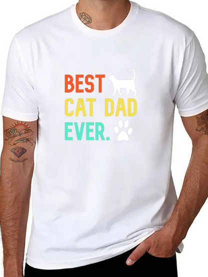 Best Cat Dad Ever T-Shirt