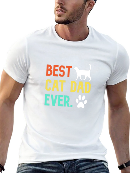 Best Cat Dad Ever T-Shirt