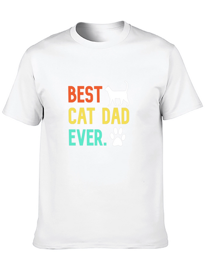 Best Cat Dad Ever T-Shirt