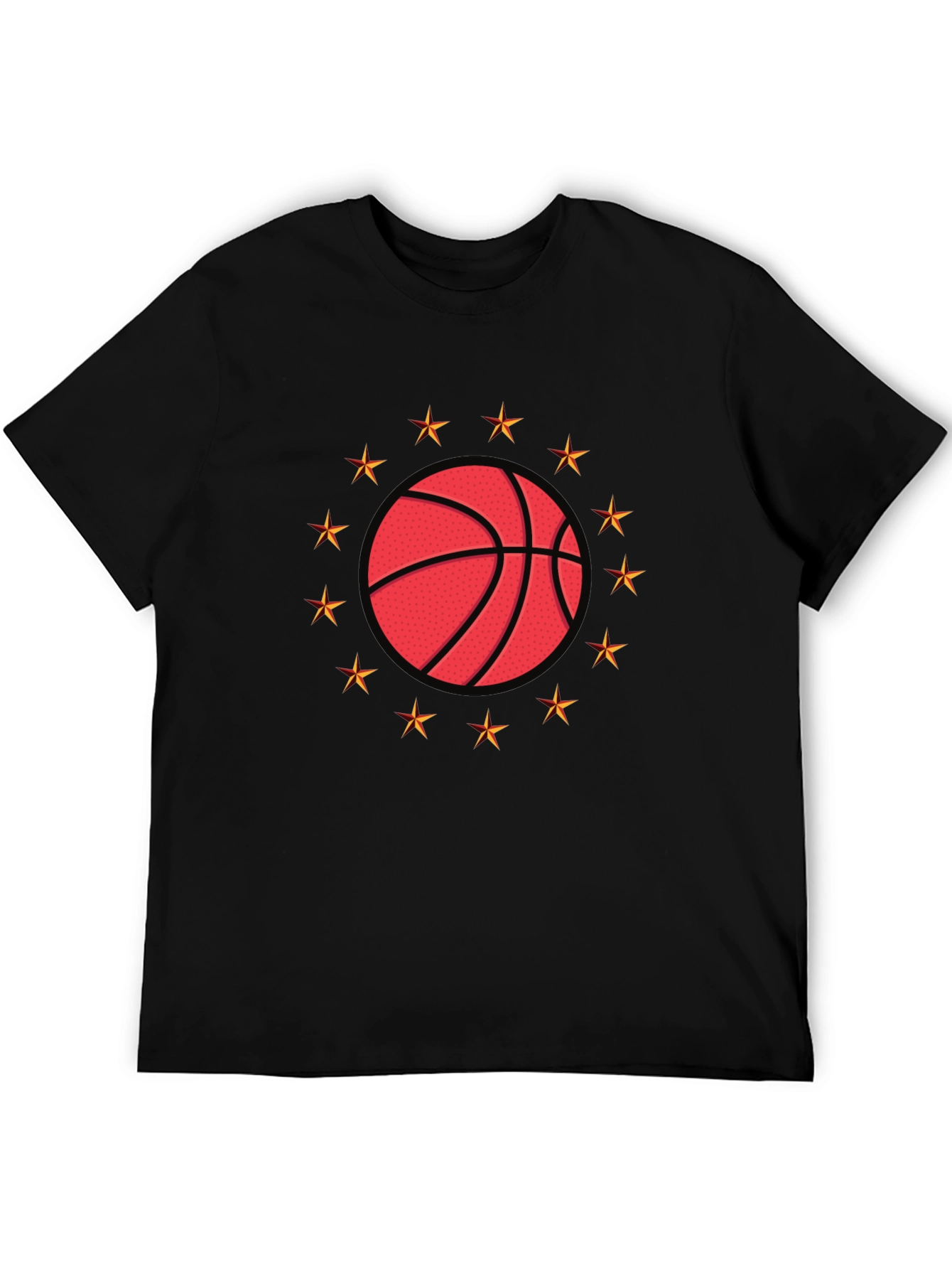 Basketball Star Graphic T-Shirt