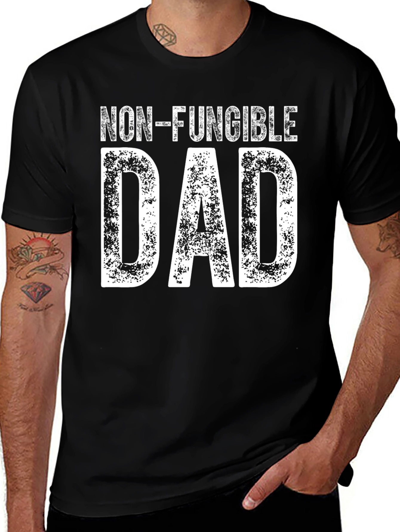 Non-Fungible Dad Graphic Tee