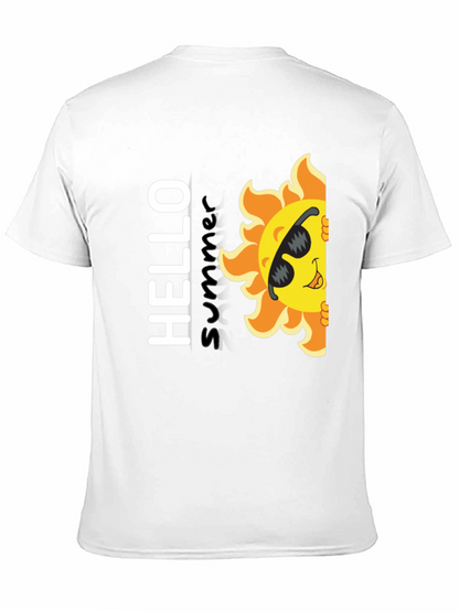 Hello Summer T-Shirt - Fun Sun Graphic Tee